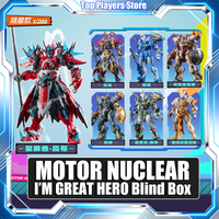 In Stock MOTOR NUCLEAR IāM GREAT HERO Blind Box Mystery Box Assembly Model Kit Toy Action Figures Plastic Doll Gift
