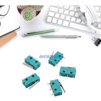 F3KE 5PCS 3D Printer Parts KW4-3Z-3 Straight Handle Micro Switch High Current
