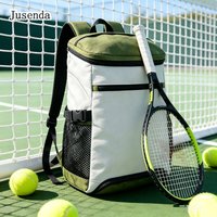 Jusenda Badminton Tennis Rackets Backpack with Shoe Compartment Squash Racket Bag with Separate Interlayer for Racket Travel Bag
