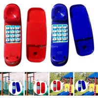 Swing Set Phone Toys Outdoor Equipment Pretend Play Numeric Key Telephone Child No Voices Simulation Telephone for Boys Girls