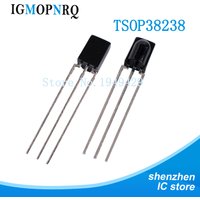 5PCS TSOP38238 IC IR RCVR MOD 38KHZ DOME AXIAL 38238 P38238 OP38238