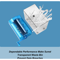 Small Paper Shredder Manual Document Shredder Household Paper Shredding Solution Household Small Mini Paper Shredder Tool