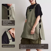 1 Piece Of Workwear Apron, Waterproof Men's And Women's Cover Up, Kitchen, Home Use, Coffee Shop Work Clothes