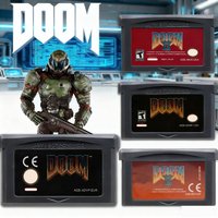 DOOM Series 32 Bit GBA Game Cartridge DOOM 1 DOOM 2 Retro Video Game Card for GBA SP NDS NDSL Console
