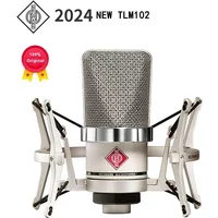 Original Brand TLM102 Professional Condenser Microphone Recording Live Singing Microphone Equipment Karaoke TLM 102 Mic