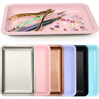 Tattoo Storage Tray Stainless Steel Sterilization Oval Board Plate Surgical Medical Disinfection Makeup Silver/Golden/Colorful