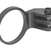 AliExpress NONE Aluminum Alloy Bike Stem Mount Angle Adjustable Polished Bike Stem Mount Light Holder Lightweight 28.6mm Diameter
