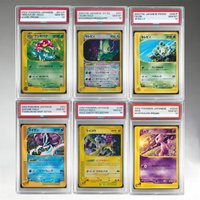 DIY Proxy PTCG Rating Card VENUSAUR CELEBI SUICUNE MEW Anime Card Classic Game Collectible Card 10Points Rating Card Label Card