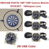 OV9732 1MP 1280x720 100degree USB Camera Module For Autodarts Scoring System