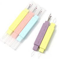 1PC Dual-Head Wire Threading & Stripping Tool – Portable Threading Machine with Safety Cover for Home DIY