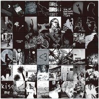 Black & White Aesthetic Wall Collage Kit 50 Sheets Vintage Indie Room Decor Photo Prints Sticker Story Store