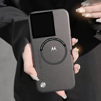 Orginal Carbon Fiber Leather Case for Moto Signature Edge 70 Pro 60 50 40 Pro Fusion Neo Ultra G87 G86 Protect Anti-drop Cover
