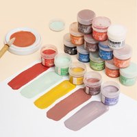 12 Colors 50g Pottery Underglaze Clay Paint Ceramic Pigment for DIY Painting Coloring Stacking Carving Art Supplies 1180-1300℃