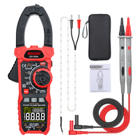 GVDA Digital Current Tester Clamp Meter Multimeter Auto Range True RMS NCV DC AC VFD Voltage Inrush Voltmeter Smart Multitester