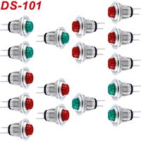 5/20/100Pcs Round 8mm Push Button Switch 2Pin ON-OFF Mini Momentary Reset Micro Switch DS-101 Circle Self-reset Switch