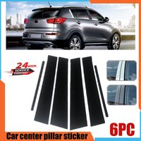 For KIA Sportage R 2011-2018 car window decorative cover center film pillar B C pillar sticker automotive parts