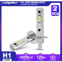 XSTORM H1 LED Headlight Canbus 120W 20000LM led H1 Fog Lights Bulbs 6000K Car Headlamp Auto Diode Fog Lamp 12v White Lamps