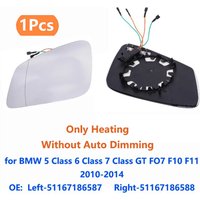 Car Wide Angle Heated Mirror Glass for BMW F01 F02 F03 F04 F06 F10 F11 F12 F13 F18 F20 21 22 30 31 32 33 34 51167186587