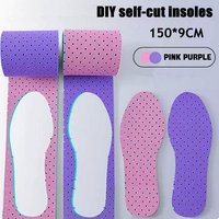 1Roll DIY Self-Cut Insoles Kids Adults Breathable Comfort Non Slip Shoe Pads Soft Plantar Fasciitis Memory foam Shoes Insole