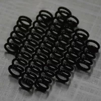 10Pcs Wire Dia 1.2mm Black Y-type Compression Spring 65Mn Steel Spiral Pressure Spring Length 10mm to 50mm Outer Dia 6mm - 20mm