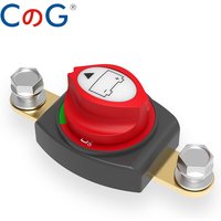 CG 12-48V On/Off Battery Disconnect Switch 275A Side Post Battery Power Cut Master Switch Disconnect Isolator for Car, RV & Boat
