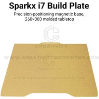 For Sparkx I7 PEI Plate 265x300mm Double Side Spring Steel Sheet Textured PEI Plate PLA/PETG PEI for Sparkx I7 Combo