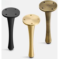 1pcs Adjustable coffee table sofa cabinet furniture metal support legs solid brass height increasing bathroom cabinet legs