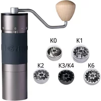 Kingrinder Manual Coffee Grinder 420 Stainless Steel Burr Grinding Core Portable Coffee Mill K0/K1/ K2 /k6 38mm 48mm