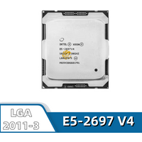 Processeur E5 2697 V4 LGA 2011-3, 18 cœurs, 2,30 GHz, 145 W, SR2JV E5-2697V4