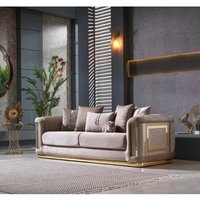 Sofa Set Furniture New Style Luxury Crafted Upholstered Tufting Velvet Couch Living Room Sofas for Home Hotel Villa