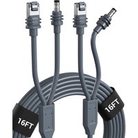 2 in 1 Starlink Mini Cable 49.2FT/15M, DC/USB C Charging + Ethernet Cable, Replacement Starlink Mini Power Accessories