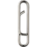50pcs Fishing Interlock Nice Snap Fast Clips Stainless Steel Fishing Barrel Swivel Lure Hook Connector Accessories Pesca