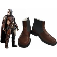 **Mandalorian Movie Cosplay Shoes Boots Custom Props Halloween Customizable AccessoriesN“”