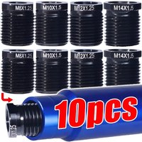 Aluminum Alloy Shift Knob Adapter for Manual Automatic Car Universal Fit M14M12 M10 M8 Threaded Converter for Gear Shifter Stick