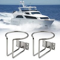 1pcs Stainless Steel Boat Ring Cup Drink Holder Universal Drinks Holders For Marine Yacht Truck Rv Car Trailer Hardware