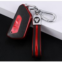 Leather TPU Car Remote Key Case Cover for Skoda A8 for Volkswagen VW Golf 8 Mk8 2020 Holder Shell Fob Protector Accessories