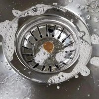 Anti-Clog Sink Strainer Filter, Fine Mesh Screen Catches Food Debris & Hair, Universal Fit for Standard Drains,Easy-Clean Basket