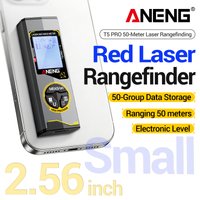 ANENG Laser Rangefinder Distance Meter 30m 50m High Precision Measurement Laser Tape Measure USB Rechargeable Handheld Portable