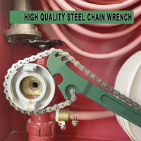 16 Inch 1PC Heavy-Duty Ratcheting Chain Wrench Adjustable Reversible Oil Filter Tool Pipe Fittings Tools Fit Max 6 Inch Diameter