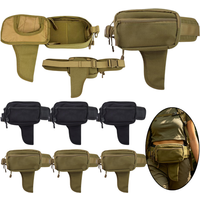 1/2/3/5PCS Outdoor Tactical Bag Oxford Cloth Waterproof Men's Waist Bag Adjustable Tactical Belt Bag for Hunting Camping Running