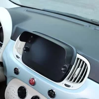 Pare-soleil pour navigateur GPS de voiture, pour Fiat 500 2016 – 2023, couverture de Protection solaire, Protection Anti-éblouissement, Vision, accessoires de voiture