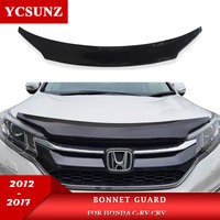 Acrylic Bonnet Guard For Honda C-RV CRV 2012 2013 2014 2015 2016 Front Bug Hood Deflector Protector Car Accessories