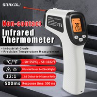SNAKOL SK400A/SK550B Infrared Non-Contact Thermometer Handheld Industrial High-Precision Electronic Temperature Gauge