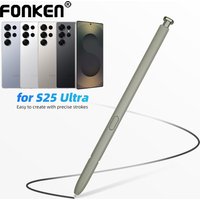 For Samsung Galaxy S25 Ultra Touch Screen Top Quality Built-in Stylus S Pen Writing Pencil with Soft Nibs and Pressure Sensing