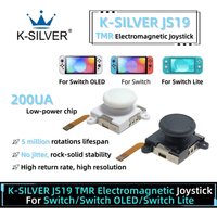 Replacement TMR Joystick for Nintendo Switch Electromagne Joystick 3D Analog Thumb Stick for Switch Lite/OLED Joycon Controller