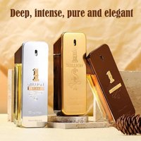 Golden Million Gold Brick Extrait - Men's Long-Lasting Woody Perfume Man Deep Aroma Male Fragrance Dupes For Men