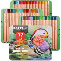 Pastel Chalk Colored Pencils,Set of 72 Colors,Color Charcoal Pencils for Drawing Sketching Coloring Shading,Art Supplies