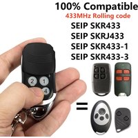 Garage Door Remote Control For SEIP SKR433-3 B43A023004-3 SKRJ433 SKR433 SKR433-1 433.92MHz Rolling Code Transmitter