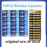 10 szt./zestaw Kondensatory Renata 364 377 371 315 321 317 394 362 395 SR621SW SR626SW SR920SW SR716SW SR616SW SR516SW SR936SW Swiss