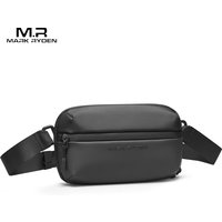 MARK RYDEN Men Chest Bag, Magnetic Buckle Sling Bag with Multi-pockets, Waterproof Nylon Crossbody Bag for Men Casual